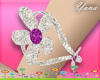 :Diamond Purple Bangle L