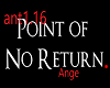 point of return