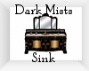 Dark Mists Bathroom Sink