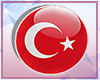 Turkish flag head sign
