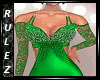Green Royal Gown 1