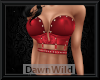 Busty Red Bustier