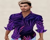 Men's Purple fern shirt