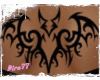 Tribal Bat Tattoo(back)
