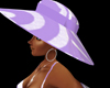 Lavender Swrl Garden Hat
