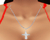 diamonds cross necklace