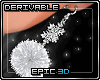 [3D]*Dev* Snowy Earrings