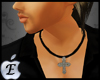 EDJ Cross Necklace Male