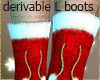 sexy santa boots L