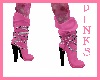 PINK ROSE SUEDE BOOTS