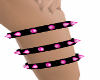 Thigh Spikes Pink L