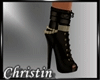 !CR! Brown Chain Boots