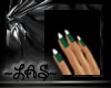 ~LAS~Classy Green Nails