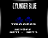 Cylinder Equalizer Blue