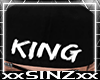 X KING WHITE SNAPBACK X