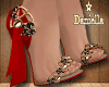 D| Ray Shoes Red