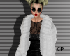 .CP. White Fur Coat -f