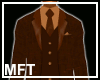 Fresco 3pc suit brown