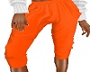 Orange Capri Pants