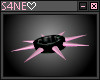 Black&Pink Spiked Collar