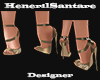 HS-Oriental Sepia Heels