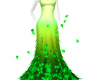 Green Feather Gown