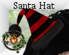 Gothic Red Santa Hat