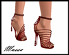 [GA] Red Strappy heels