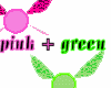 Limey Green + Deeppink