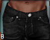Jeans Black Cuffed