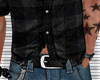 Black Plaid Shirt