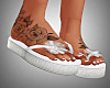 Summer Flip Flops w/Tatt