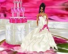 Wedding Dress W.PinkRose