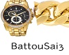 GOLD Watch & Bracelet