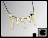 ♠ Tribal Bone Necklace