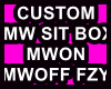 custom mw sit box
