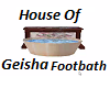 Geisha Foot Bath