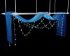 Hanging Drape/Lights Blu