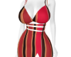 Red Pinstripe Dress DQJ