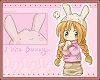 kawaii bunny poster