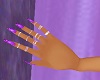 Purple Nails No Gems