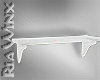 Simple White Wood Shelf