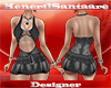 HS-Black Susy Denim Dres