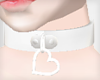 ▸A Collar l White !!