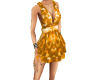 gold summer dress