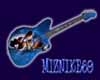 (PAS)Blue Skull Guitar