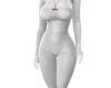 alo bodysuit white