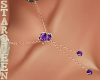Gold Necklaces(Violet)