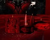 Vampire Candles red