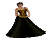 Black/Gold Gown